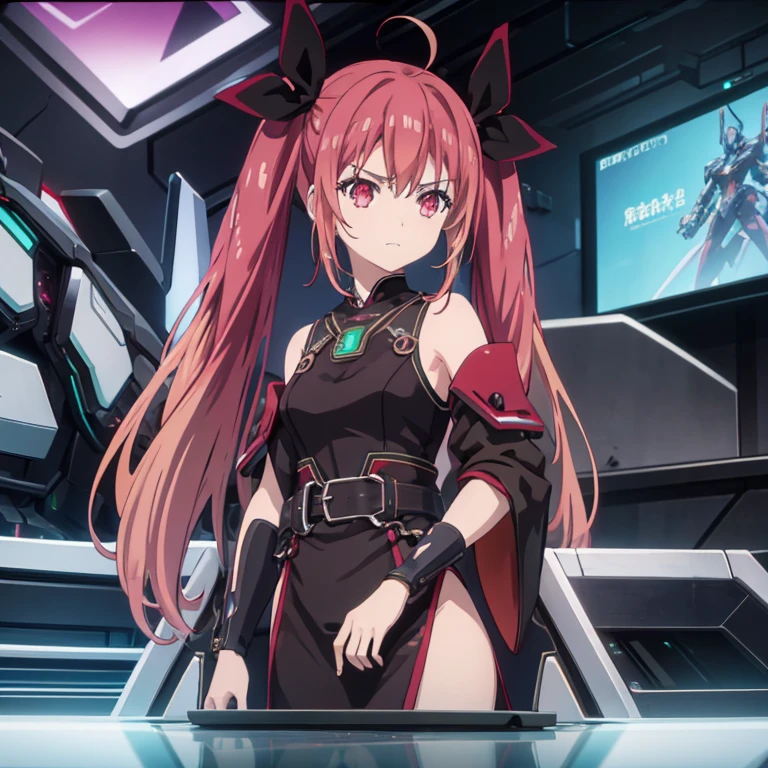 Kotori wearing a future technology mecha,cyberpunk anime，Futuristic，mechs