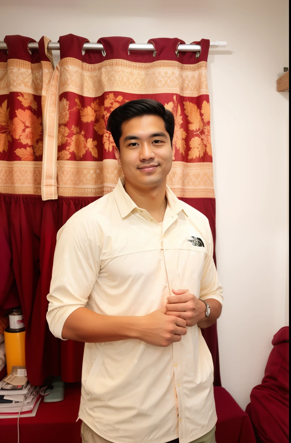 North face change , Background Change , Background light