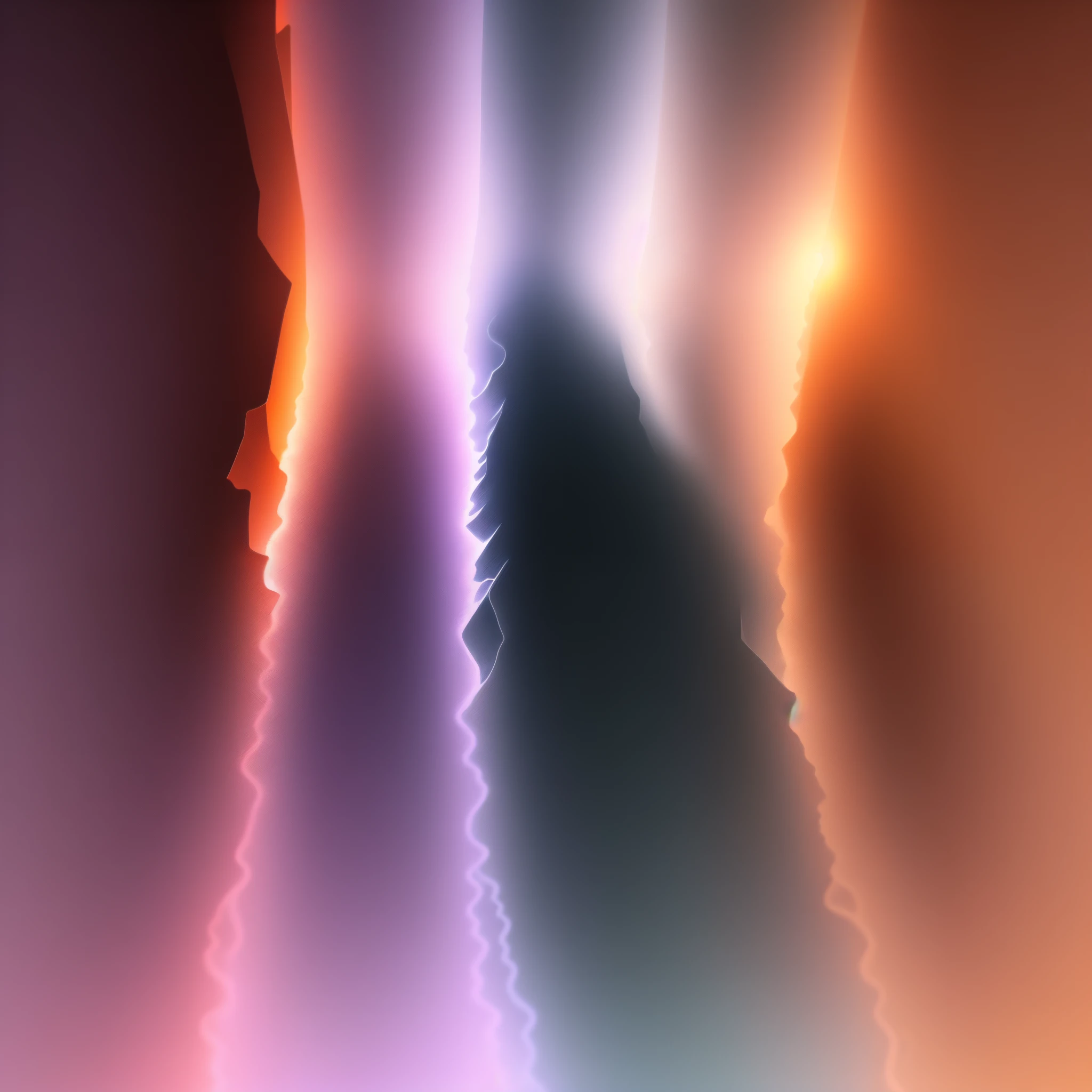 iphone background with different shades of light purple and light orange blending together like a sunset