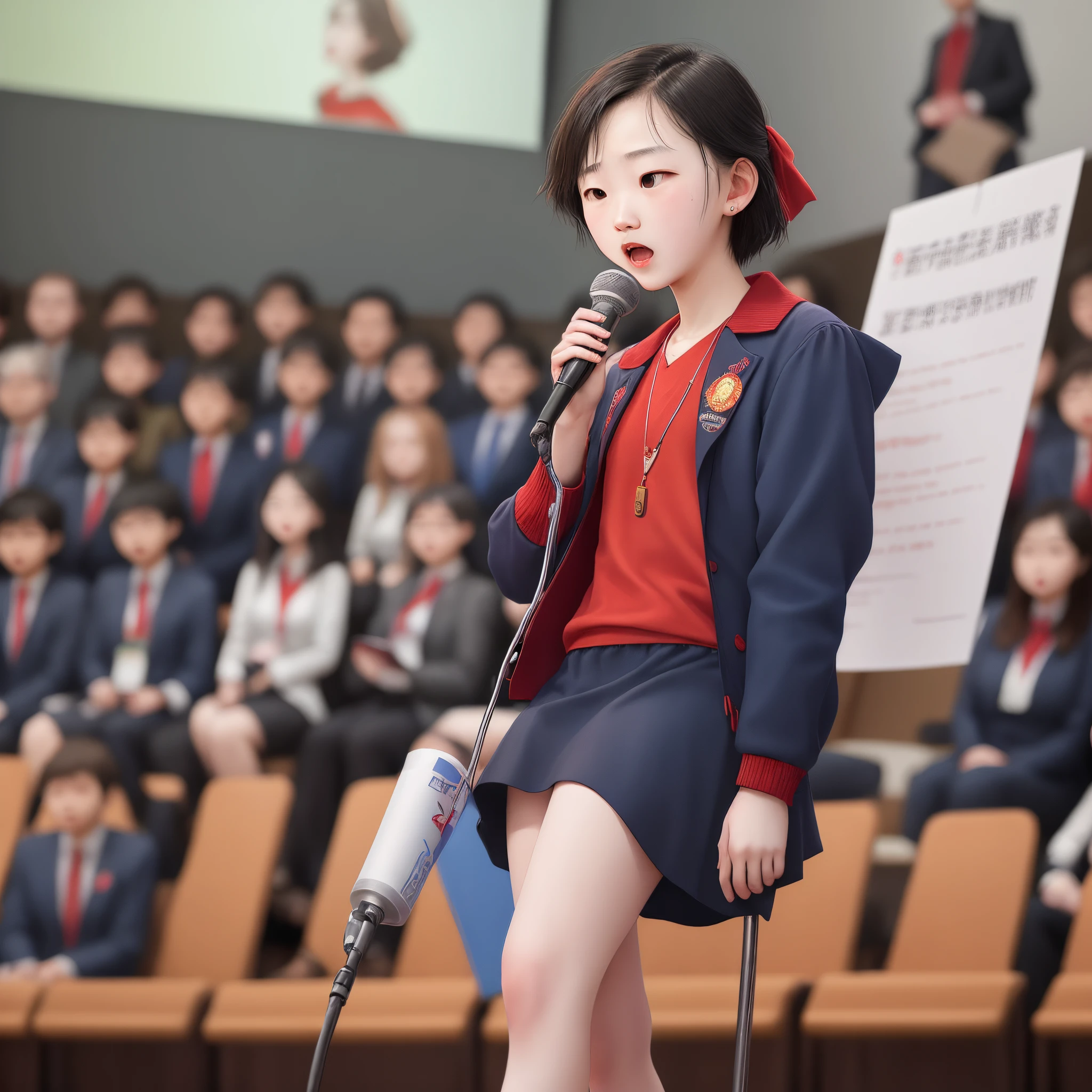 "Listen to idioms,"Youth Says" Speech Contest Officially Red Party and Government