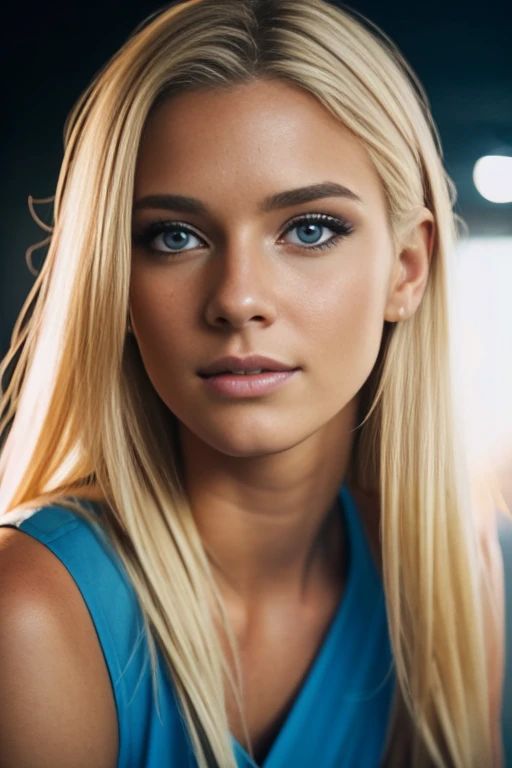 (editorial photograph of a blonde 21 year old woman), (highly detailed face:1.4)(blue eyes) (smile:0.7) out clubbing:1.3) POV, by lee jeffries, nikon d850, film stock photograph ,4 kodak portra 400 ,camera f1.6 lens ,rich colors ,hyper realistic ,lifelike texture, dramatic lighting , cinestill 800,