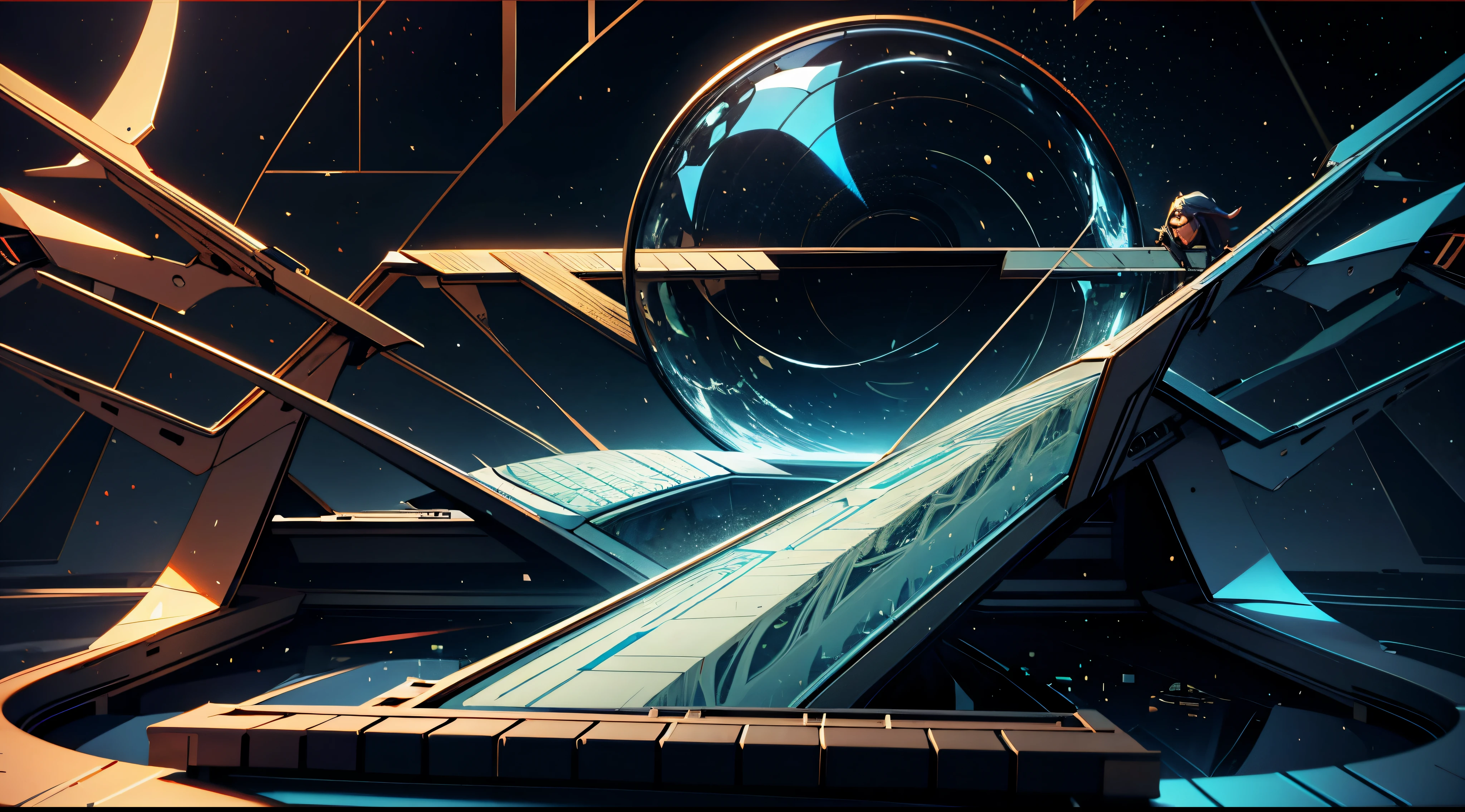 Engaging 3D visualization featuring stunning graphs、glinting