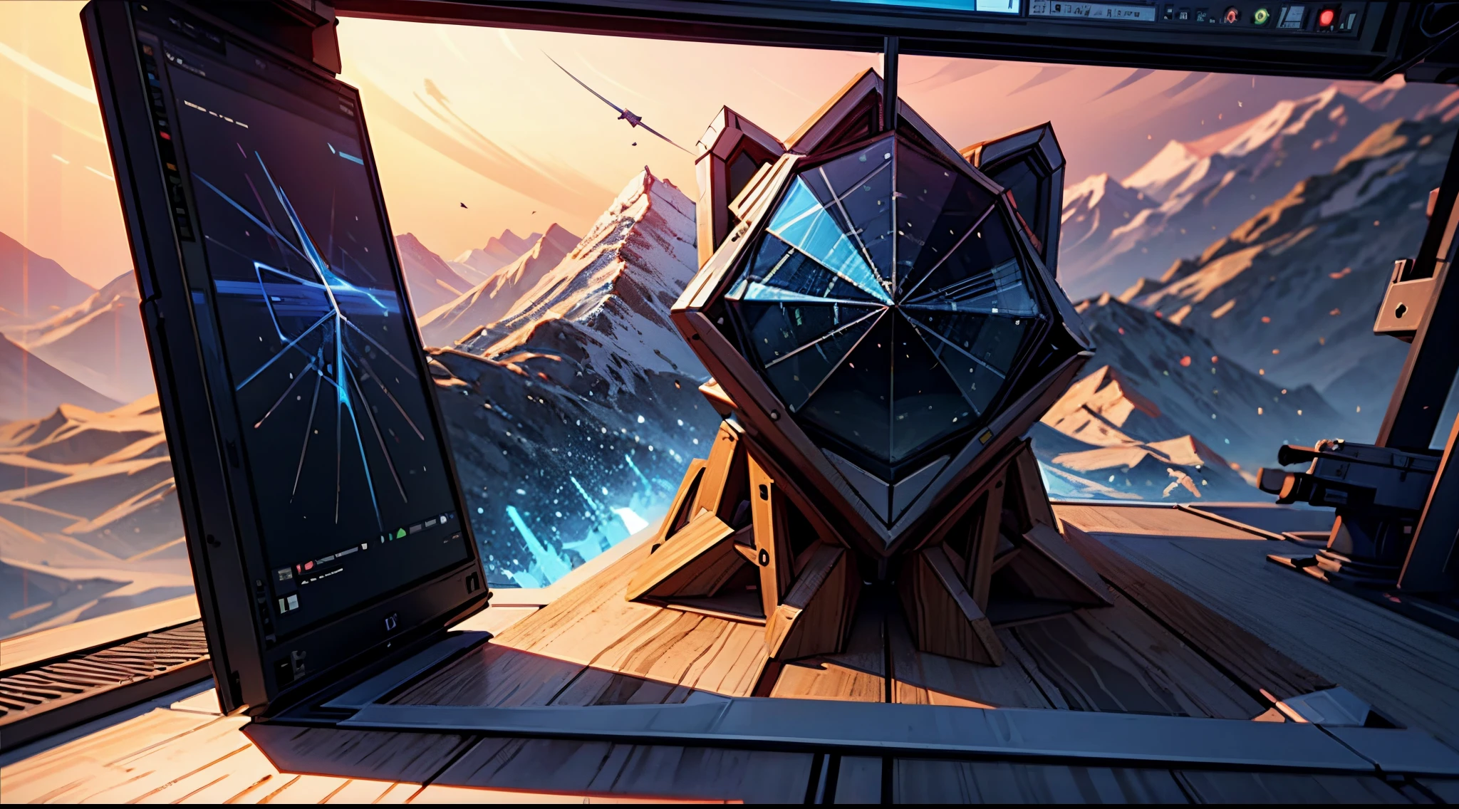 Engaging 3D visualization featuring stunning graphs、glinting
