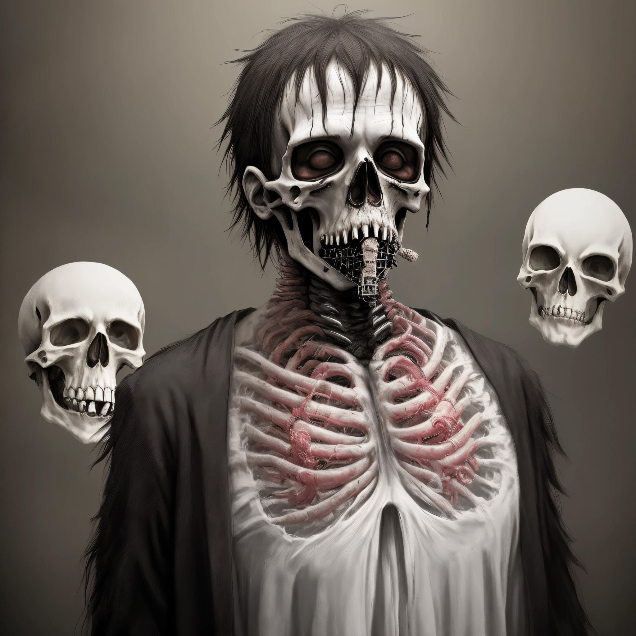 Ghost, death, respiratory, leprosy, punk