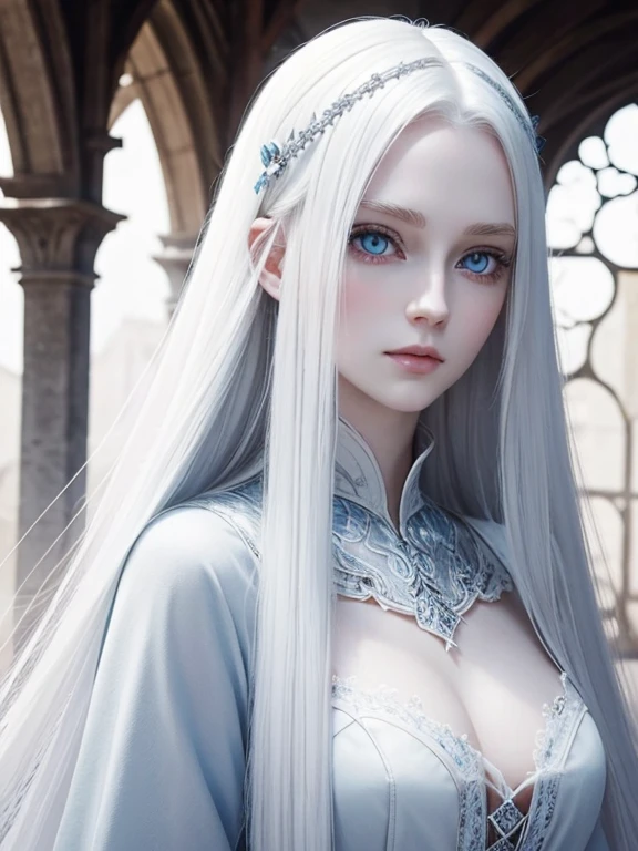 ultra realistic 8k cg, flawless, clean, masterpiece, professional artwork, famous artwork, cinematic lighting, cinematic bloom, perfect face, beautiful face, fantasy, dreamlike, unreal, science fiction, lace, lace trim, lace-trimmed legwear, luxury, jewelry, diamond, gold, pearl, gem, sapphire, ruby, emerald, intricate detail, delicate pattern, charming, alluring, seductive, erotic, enchanting, hair ornament, necklace, earrings, bracelet, armlet,halo,autumn,
((,1girl, pov,best quality, )) , ((((1girl, solo,outdoors, large breasts,upper body, blue eyes,white hair, looking at viewer, ))))
<lora:DA_WhiteHairBlueEye:0.6>