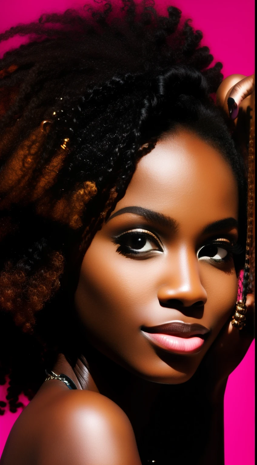 Black woman beauty