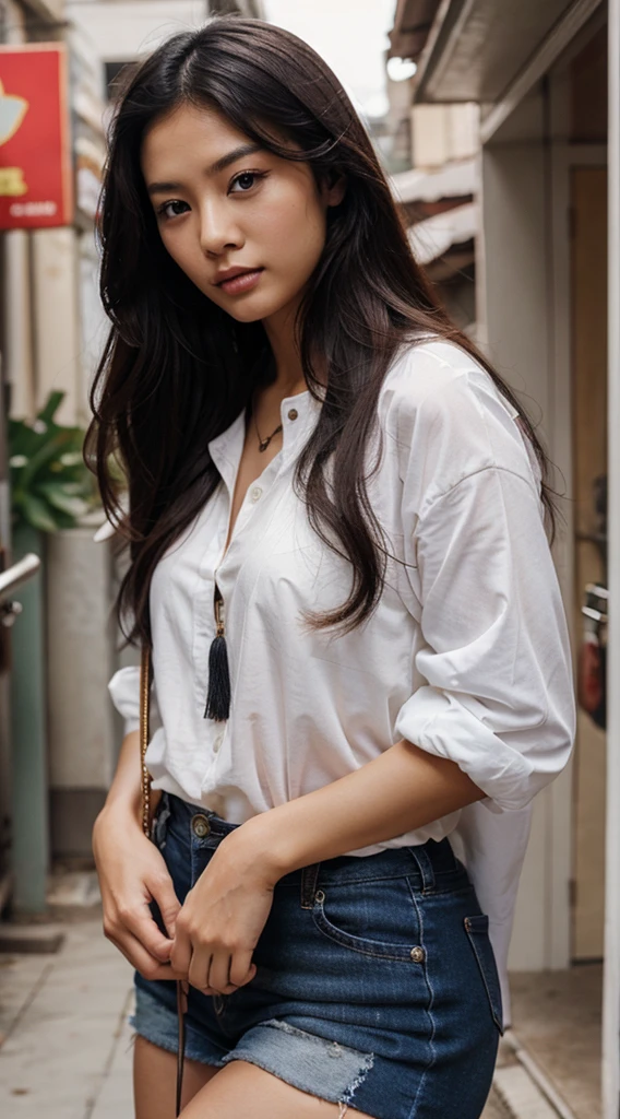 Beautiful women lookbook asian