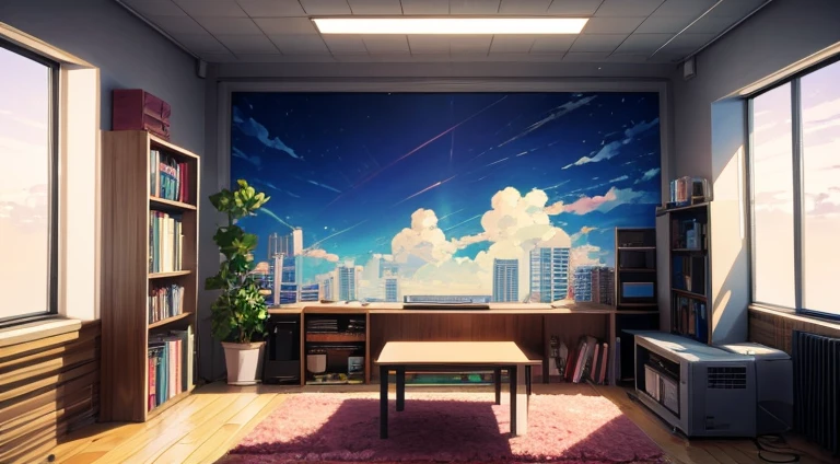 Lofi Room, Anime Background art