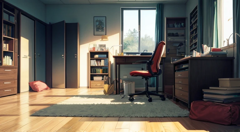 LoFi-Zimmer, Anime-Hintergrundkunst