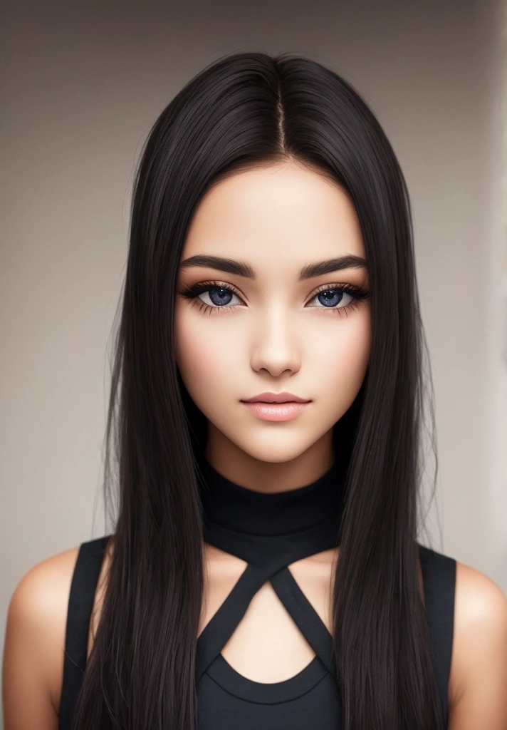 Black Hair Pretty Girl
