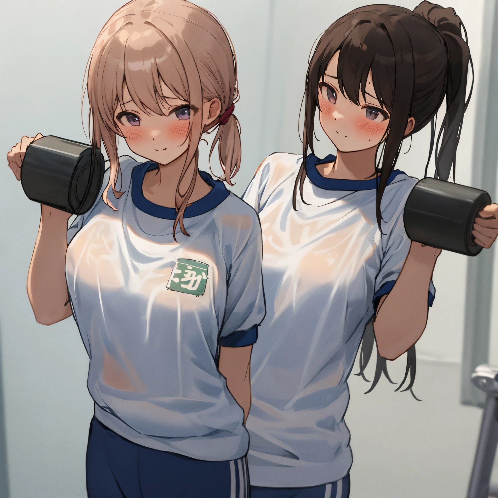 buruma, gym uniform see-through