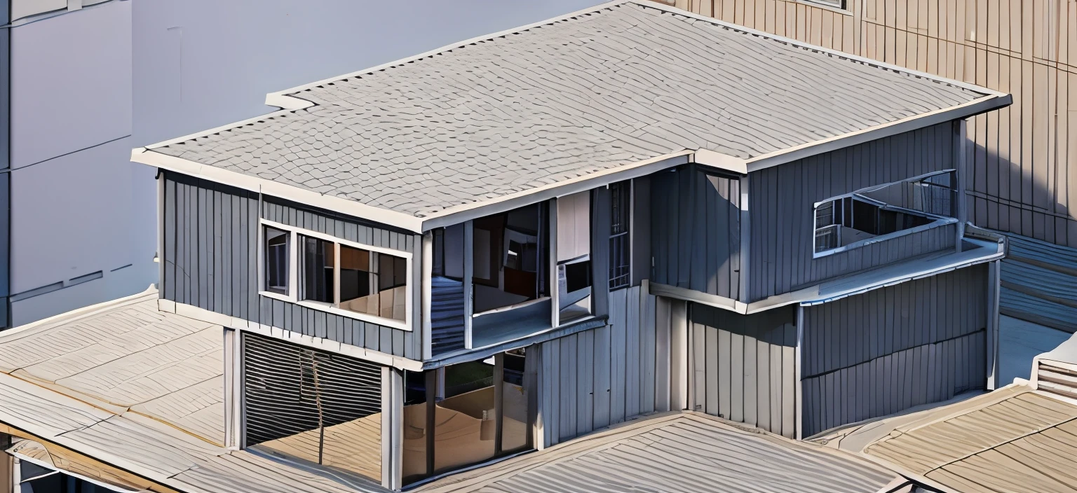 a rendering of a two story house with a balcony and a balcony, concept house, 3 - d render, 3d-render, 3d rendering, 3 d rendering, 3 d perspective, orthographic 3d rendering, contemporary house, comprehensive 2 d render, detailed rendering, vue 3d render, 2 d render, architectural 3 d render, architectural render