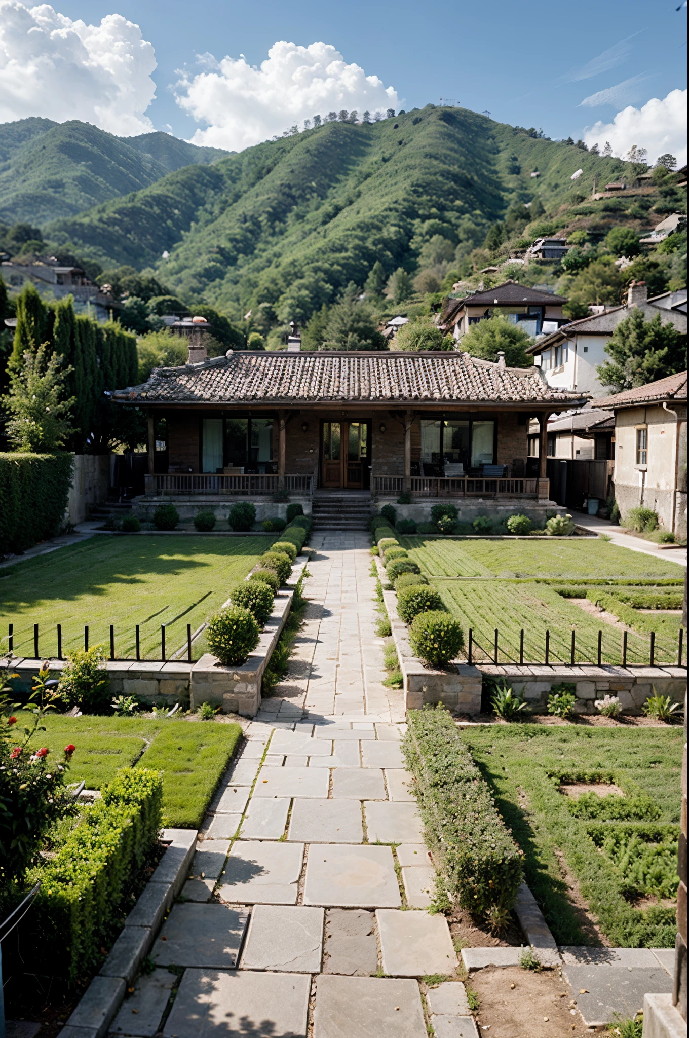 terraced fields architect design