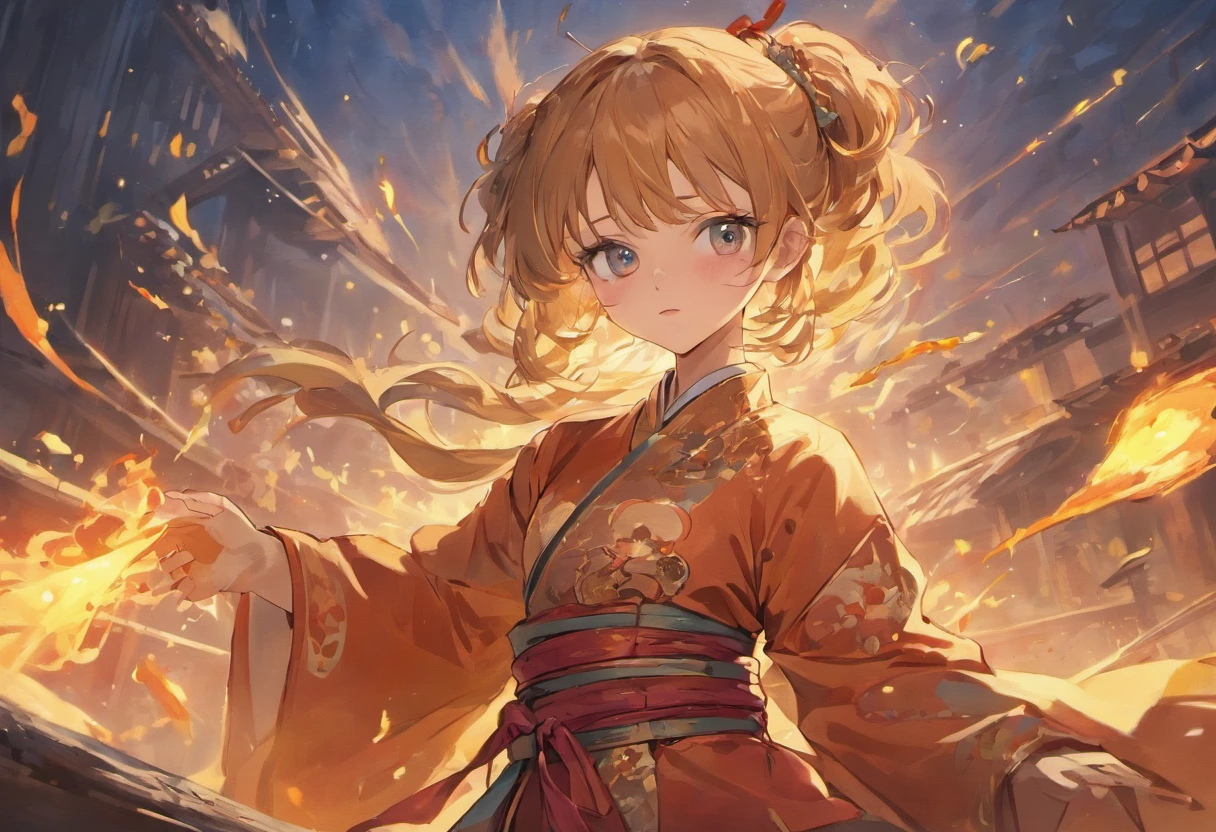 in the afternoon，eventide，Chinese Kung Fu tea，Chinese style clothes