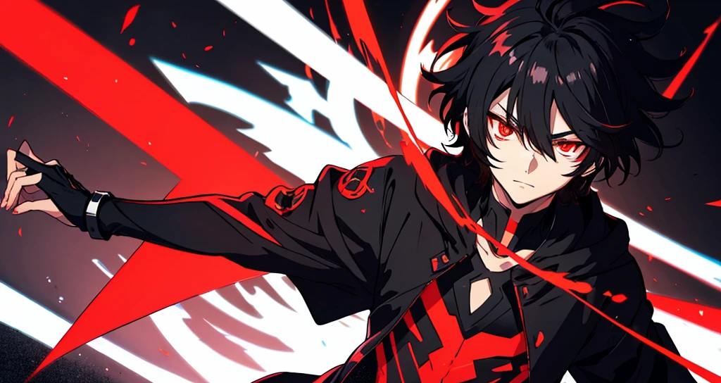 a close up of a person with a red light on their head, sasuke uchiha, beksinsky, anime realistis cover, itachi uchiha, big sky, itachi, itatchi uchiha, sky!, madara uchiha, pain from naruto, by Shingei, black sky, no sky, ashy, kakashi, official artwork