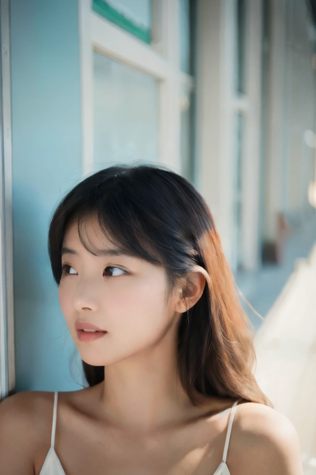 more delicate beautiful women、natural subject