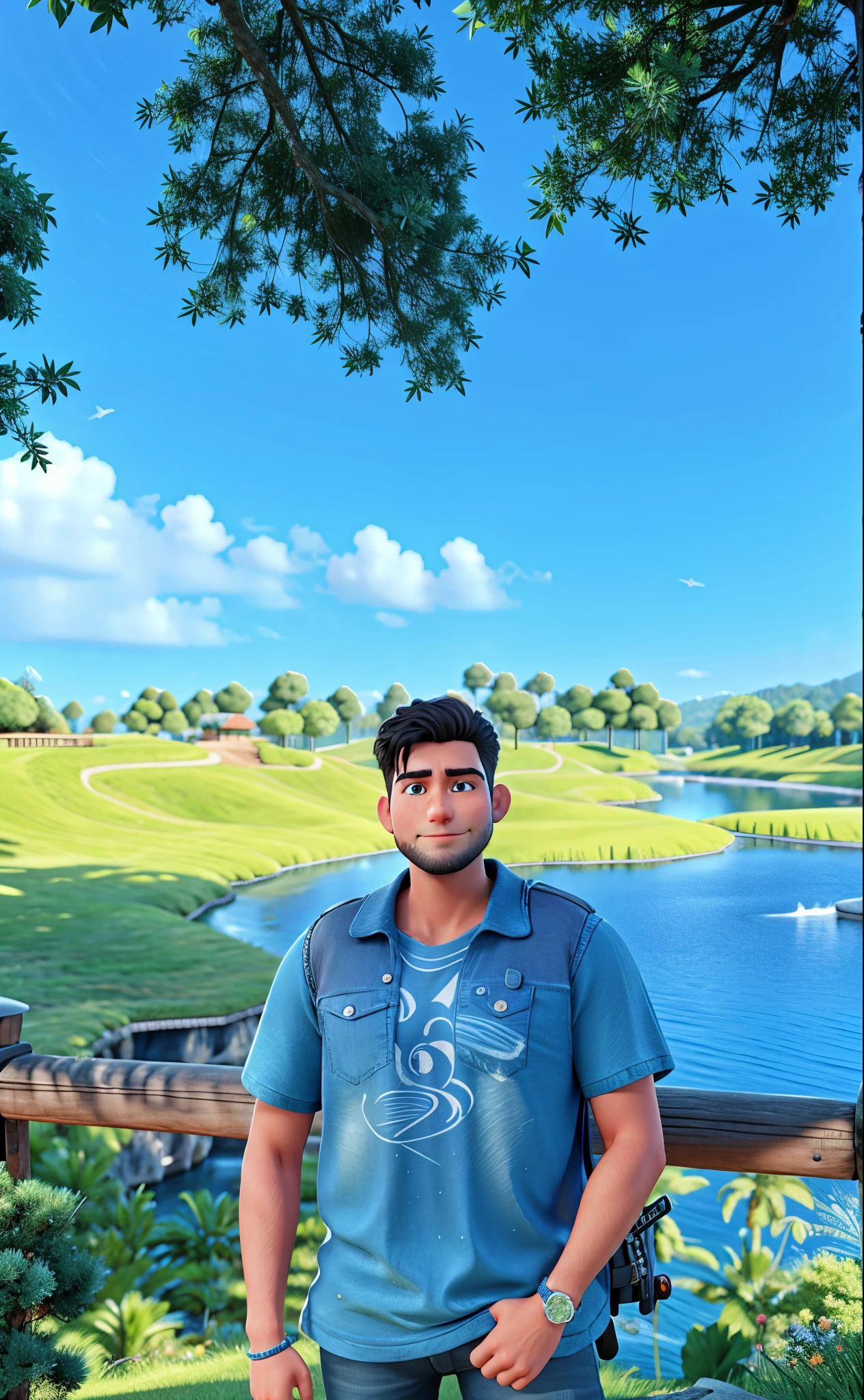 Realistic High Quality Background 3D