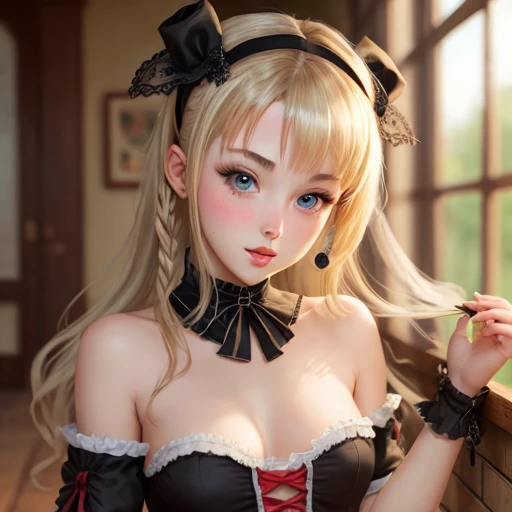 Dead or Alive　Marie Rose　a beauty girl　Small breasts　doress