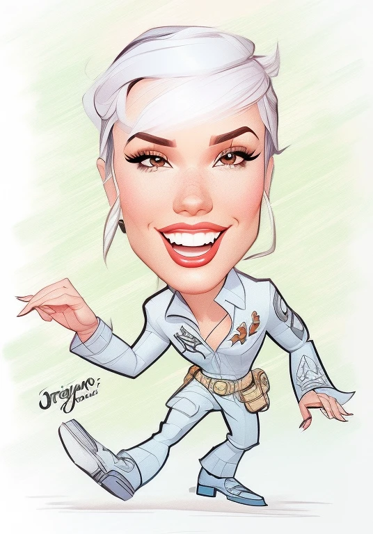 (Pixar 1.23 estilo), 2d, Artgerm 4K, Artgerm extremamente detalhado, in digital illustration style