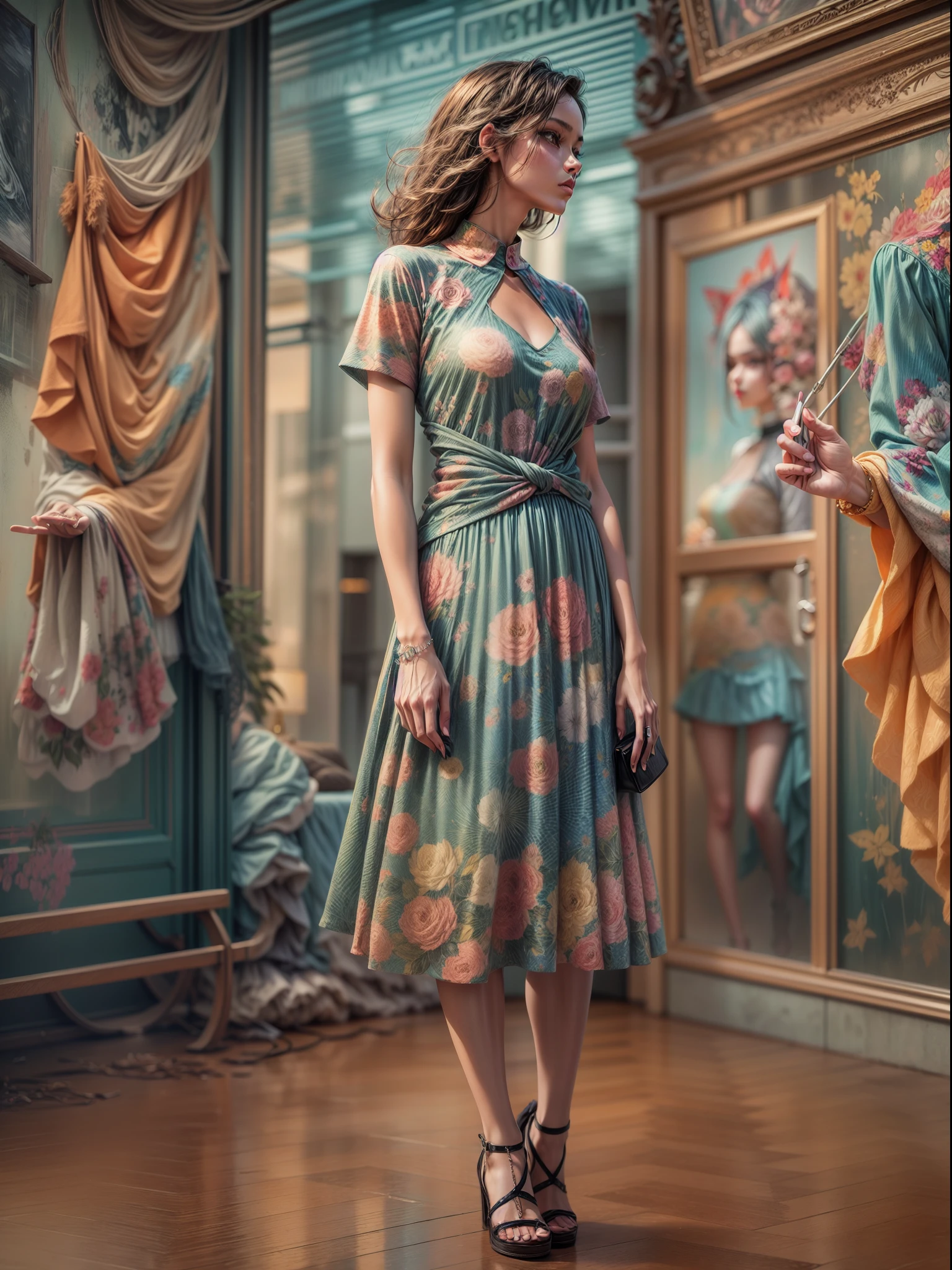 Implement neural style transfer algorithms to transform fashion photography into unique artistic expressions by blending different art styles with real-world fashion images.