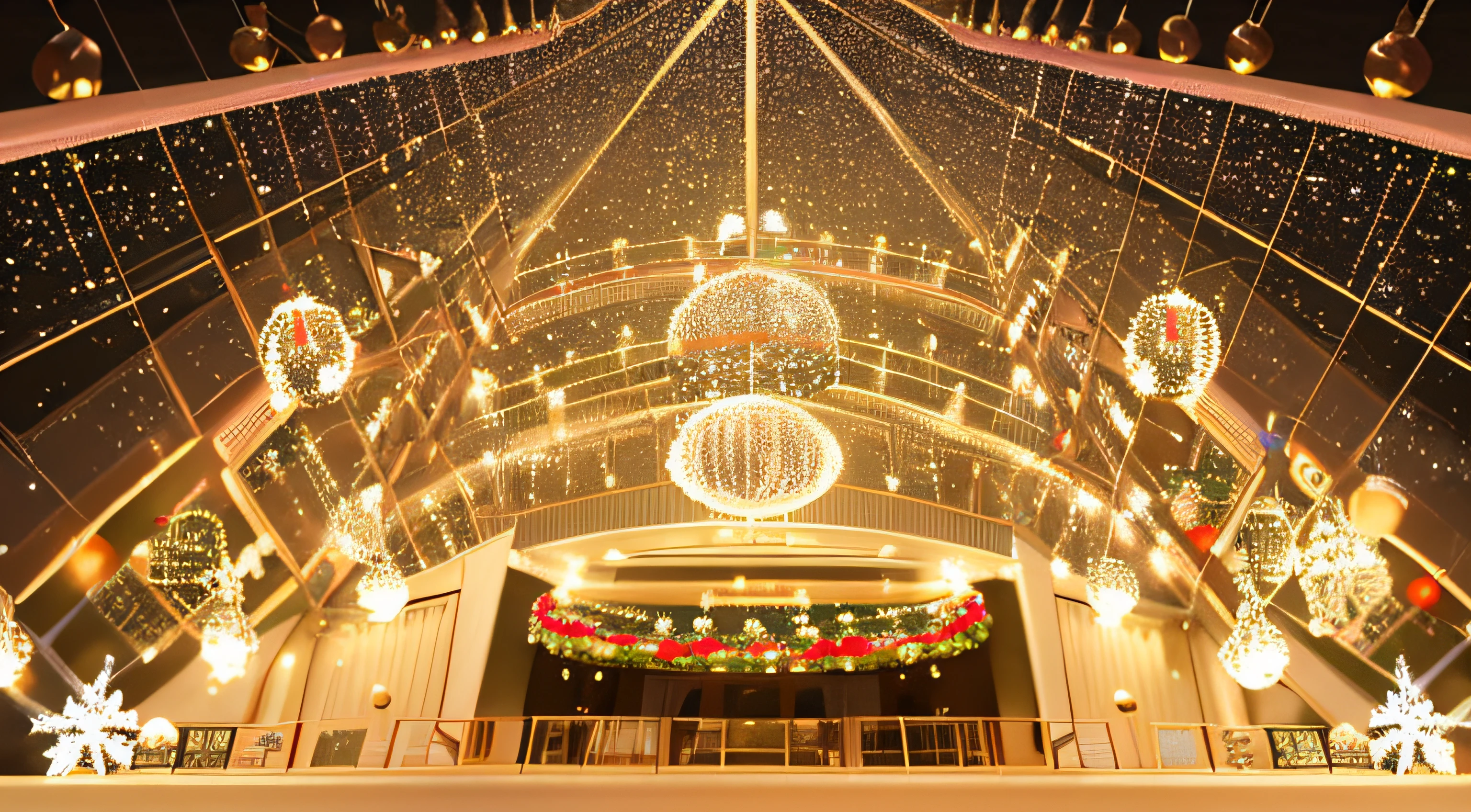 the atmosphere is fun、tome'bright and airy、Incorporate elements of Christmas cheer and banter。as a musical instrument、bright piano and trumpet、jingle bells etc..、Utilize Christmas-like musical instruments。pure、Add comical sound effects and laughter、Please create a song that allows you to work while relaxing..