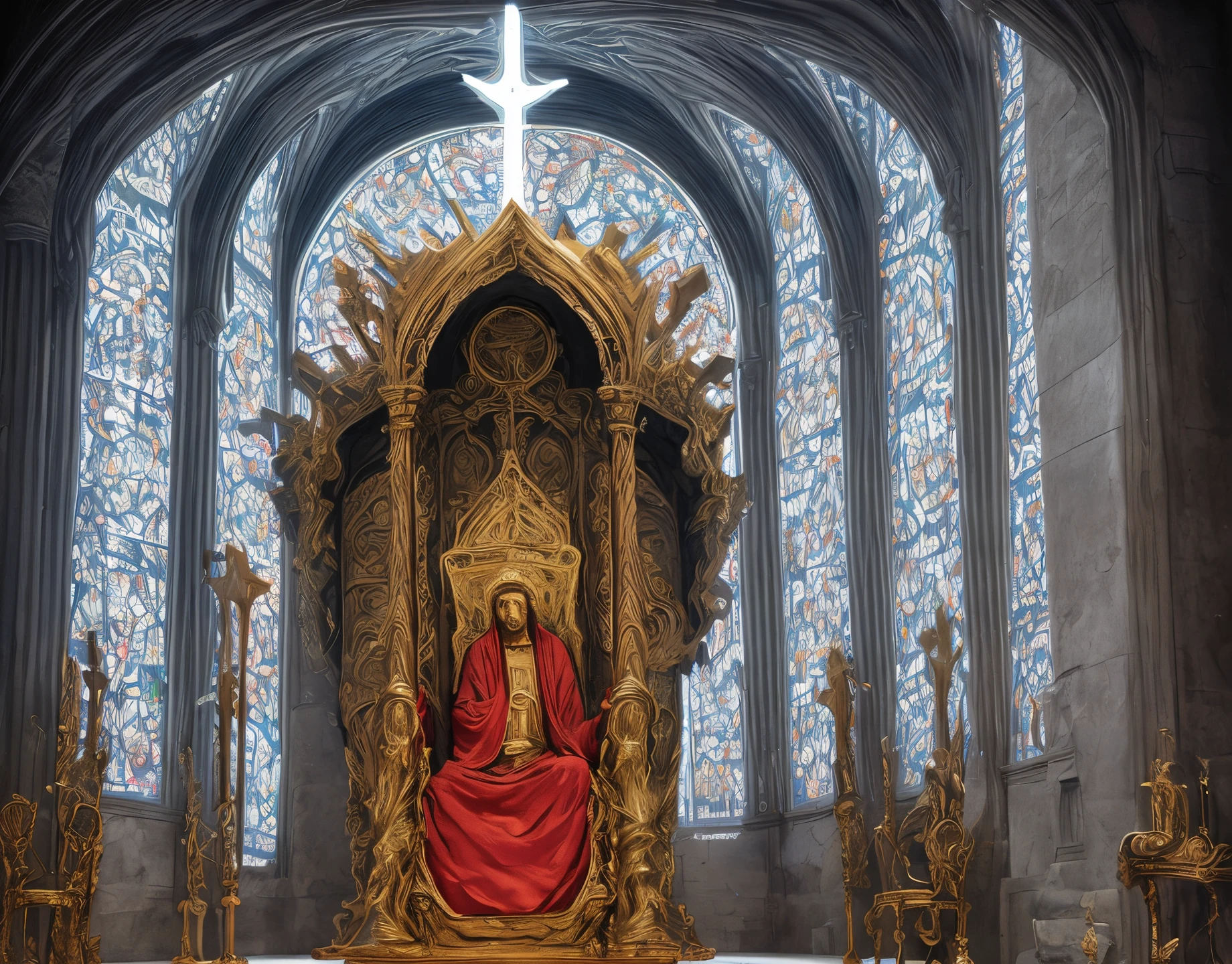 The Veiled Throne of God