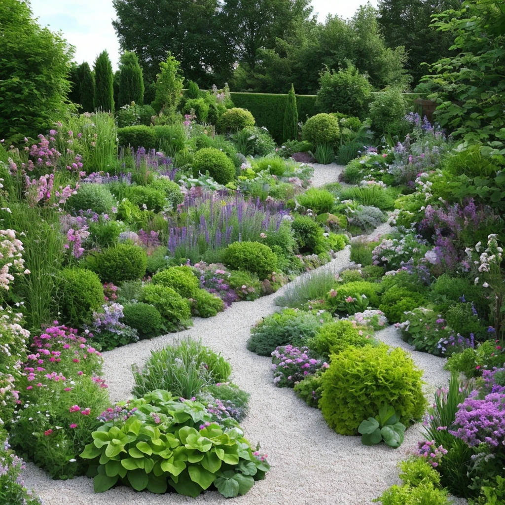 Ultra realistic garden photo