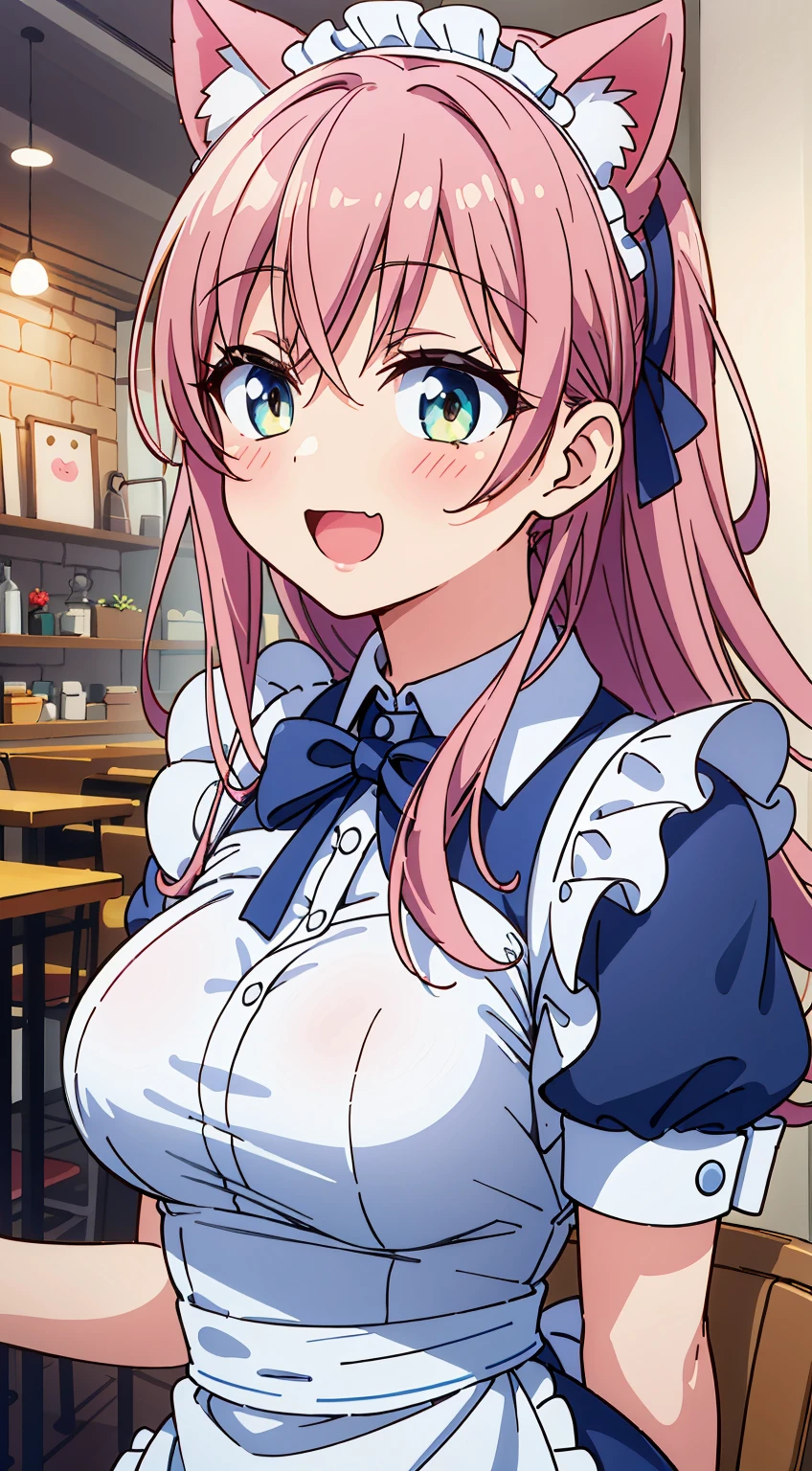 (Cute illustration:1,2),(Absurd realistic structure details),(High resolution complex and detailed text quality),(High-resolution microstructure、High poly 3 boobs boobs boobs boobs boobs boobs boobs D rendering correction),Methods of geometry,Careful explanatory anatomy, 

BREAK,



1girl in, (Cute:1.5),(Chibi:0.5),(kawaii:2.0),(Lori:2.0),(7 year old girl),(Solo:1.65),BREAK, (flat chest:1.2,), Clear skin, Beautiful skin, Shy, One Beautiful Girl,(Hair Bow, reddish brown hair, Twin-tailed:1.2), (Brown eyes, long eyelashes, Double eyelids: 1.2), Shiny skin, gleaming skin,Clear skin, Beautiful skin,( A smile:1.5), Solo,gleaming skin, Clear skin, Beautiful skin(best quality face),(Top quality glowing eyes), (The best smile,:D:1.45), BREAK (Pink Theme:1.4), (Vivid colors:1.3), A cafe with girls wearing maid outfits and cat ear headbands.,

BREAK,(early evening),is standing,a closed mouth,(architecture, cafes,Cat Maid,The table,shop front,working cat ear maid,Menu table above table:1.55), Waterfall,depth of fields,

 BREAK,wakame,wakame,wakame,(Dynamic Angle:1.4), 

BREAK,(Blurry background:1.3),(absurderes, hight resolution, Super Detail Art),cel shading,Clear Color, Lonely optical effect, Beautiful pictures, Bright glow, mystic atmosphere,(Close-up of girl:1.1), Mystical light particle effect,manga influence, clean line drawings,