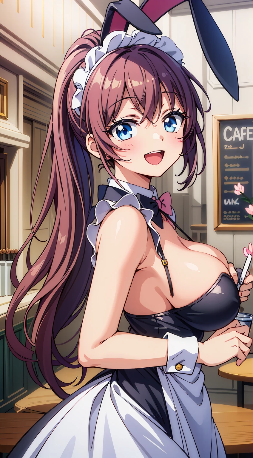 (Cute illustration:1,2),(Absurd realistic structure details),(High resolution complex and detailed text quality),(High-resolution microstructure、High poly 3 ????? ????? ????? ????? ????? ????? ????? D rendering correction),Methods of geometry,Careful explanatory ???????, 

BREAK,



1 beautiful girl, (17 years old girl), Very detailed, colourfull, highest details, BREAK, (????????????: 1. 2,), Clear skin, Beautiful skin, Shy skin, 1 beautiful girl, Brown hair, (Cat ears, Ponytail, medium-Long hair: 1. 2), (Light blue eyes, long eyelashes, Double eyelids: 1. 2),Solo,gleaming skin, Clear skin, Beautiful skin(best quality face),(Top quality glowing eyes),(The best smile,:D:1.45), BREAK (Pink Theme:1.4), (Vivid colors:1.3), (Playboy Bunny,:1.45), hugging a teddy bear, Sparkle effect, random colored petals, Many petals, Fluttering petals, prismatic effects,(The best smile,:D:1.45), BREAK (Pink Theme:1.4), (Vivid colors:1.3), A cafe with girls wearing maid outfits and cat ear headbands.,

BREAK,(early evening),is standing,a closed mouth,(architecture, cafes,Cat Maid,The table,shop front,working cat ear maid,Menu table above table:1.55), Waterfall,depth of fields,

 BREAK,wakame,wakame,wakame,(Dynamic Angle:1.4), 

BREAK,(Blurry background:1.3),(absurderes, hight resolution, Super Detail Art),cel shading,Clear Color, Lonely optical effect, Beautiful pictures, Bright glow, mystic atmosphere,(Close-up of girl:1.1), Mystical light particle effect,manga influence, clean line drawings,