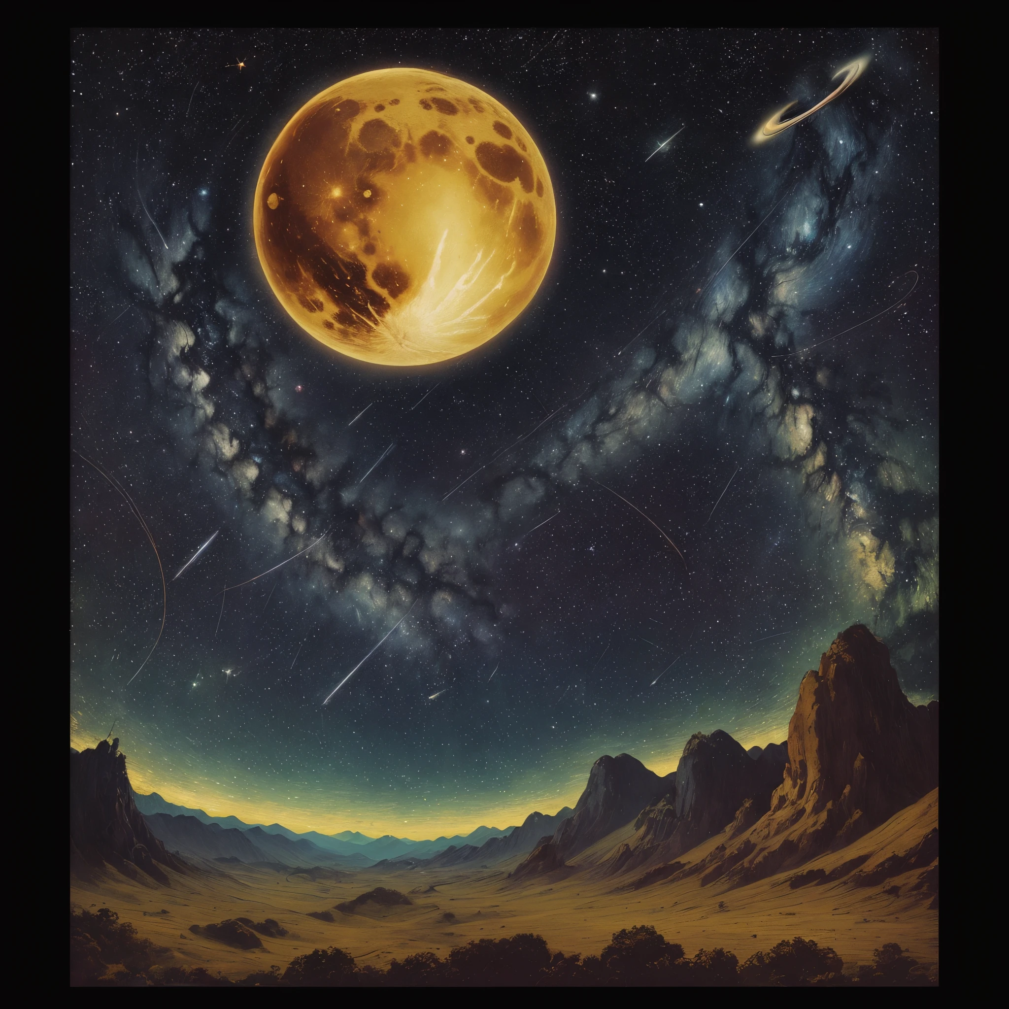 Vincent Willem van Gogh伦敦星空