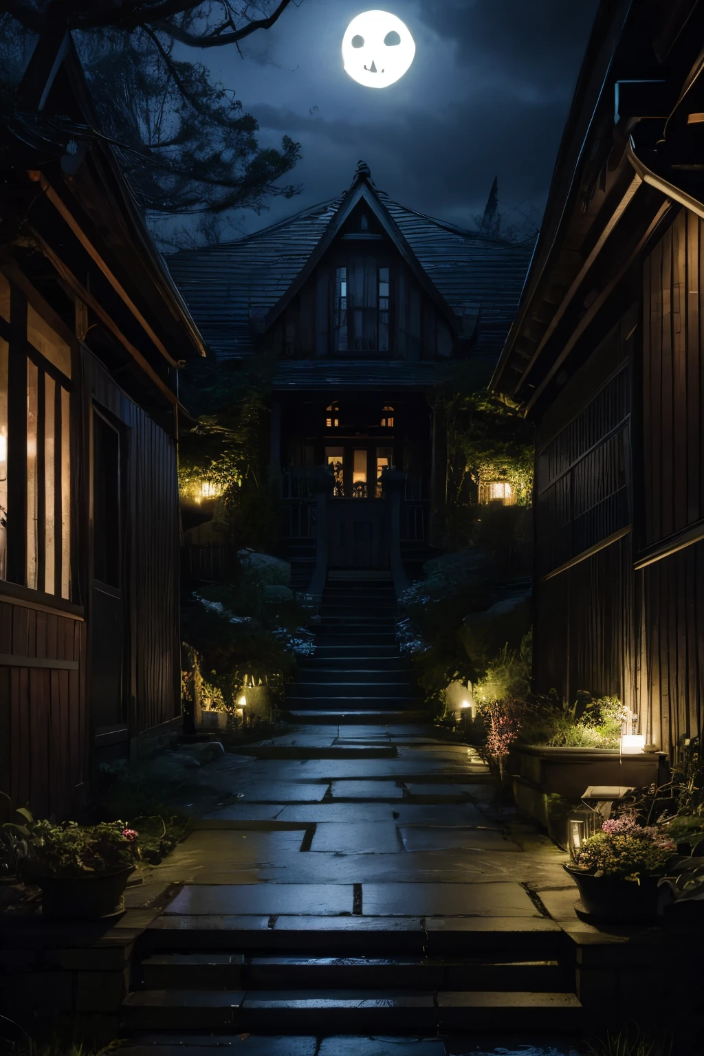 spooky garden、