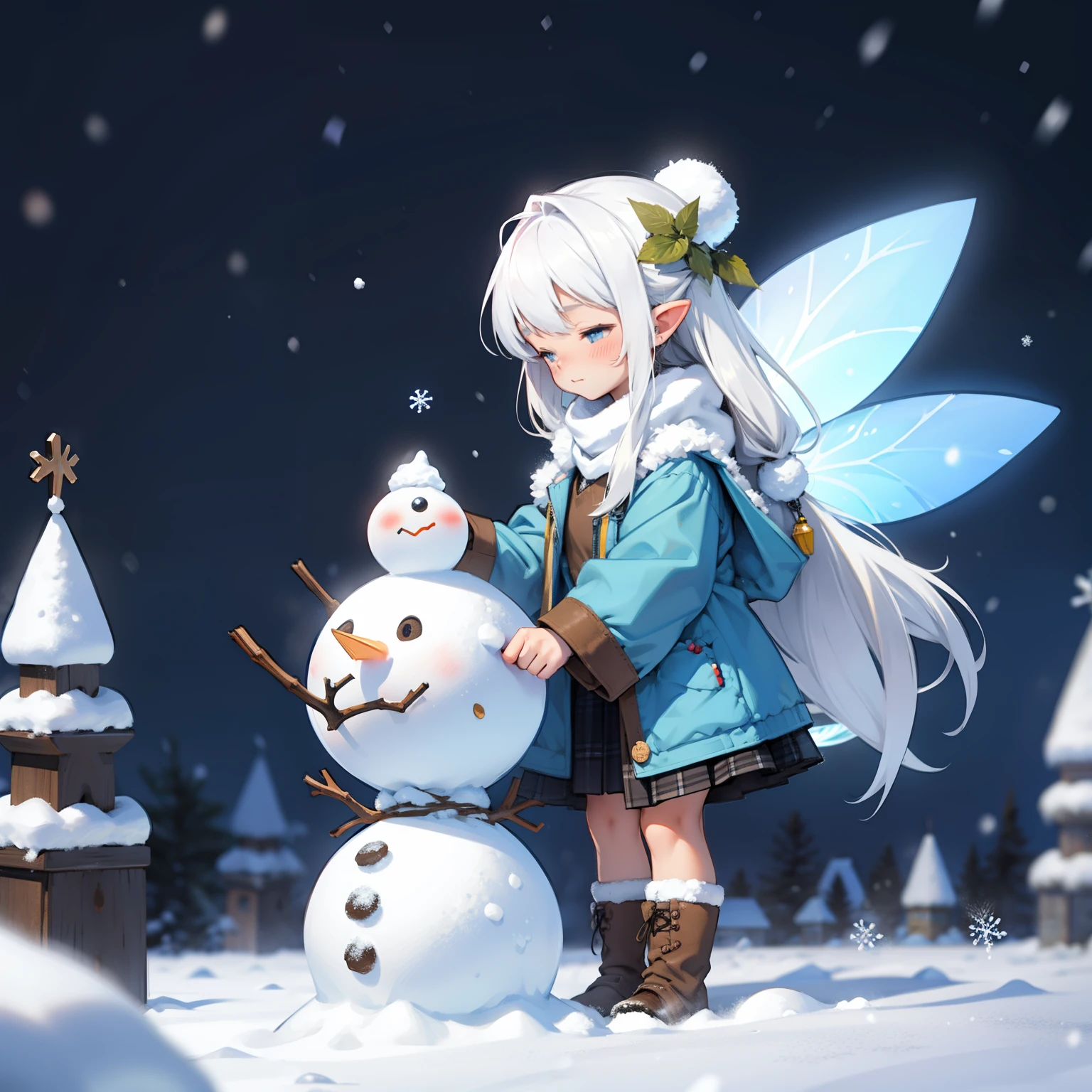 Fairy disco snow party