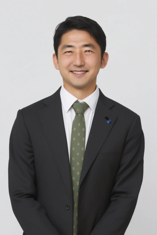 Japan youth,A little smile
