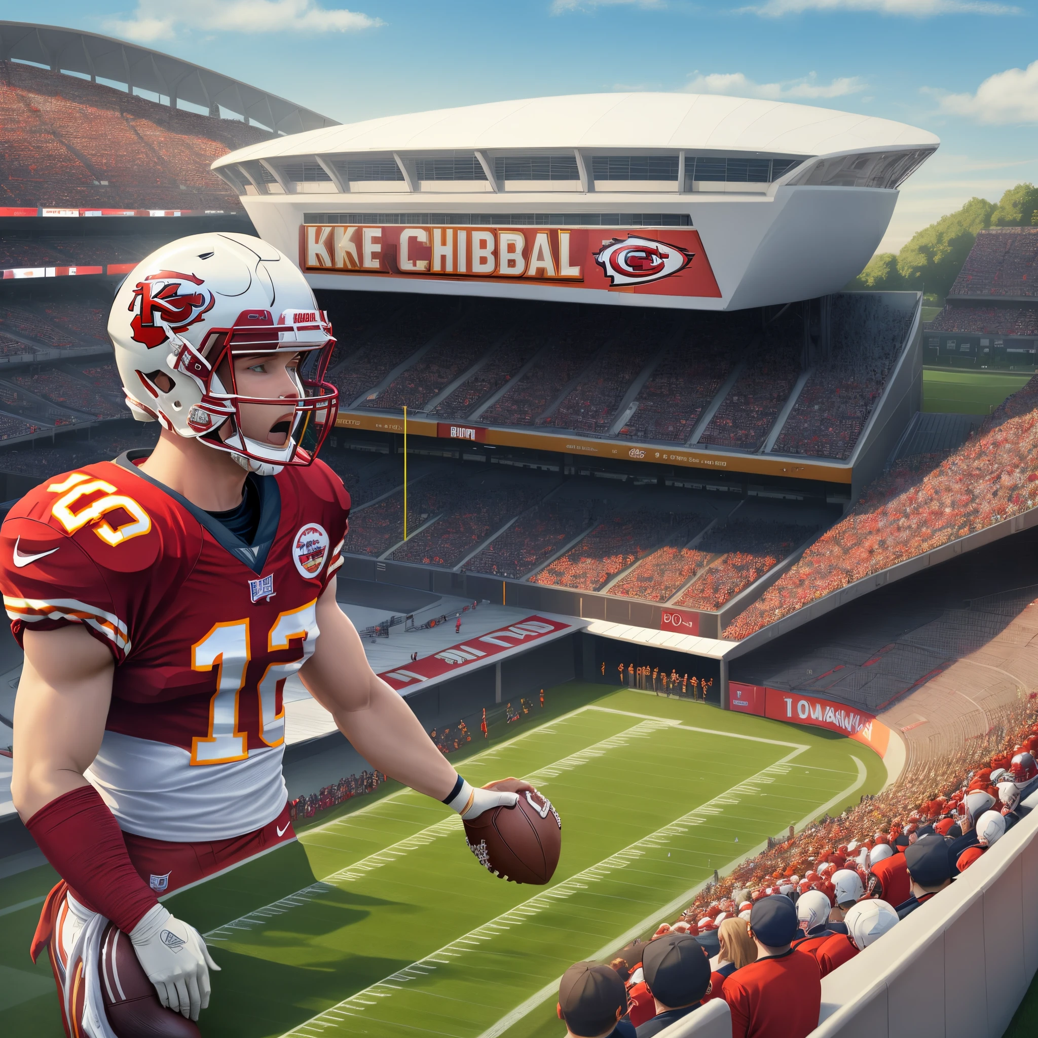 An Kansas City Chiefs American football stadium