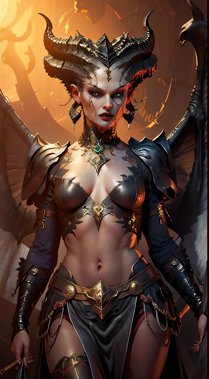 A lilith in the style of D14bl0