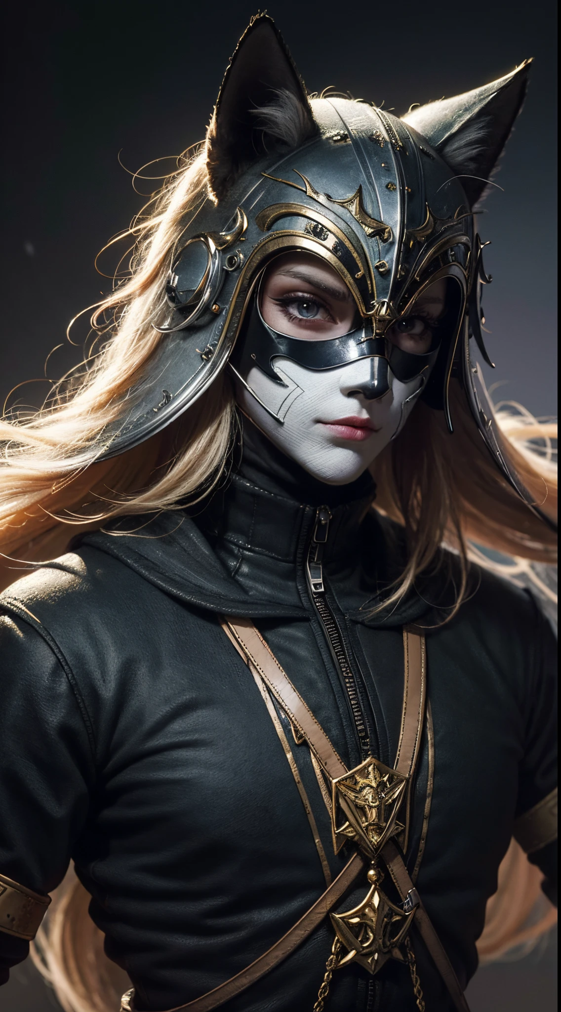 fox mask, UHD, retina, masterpiece, ccurate, anatomically correct, textured skin, super detail, high details, high quality, best quality, highres, 1080P, HD, 4K, 8k, 16k