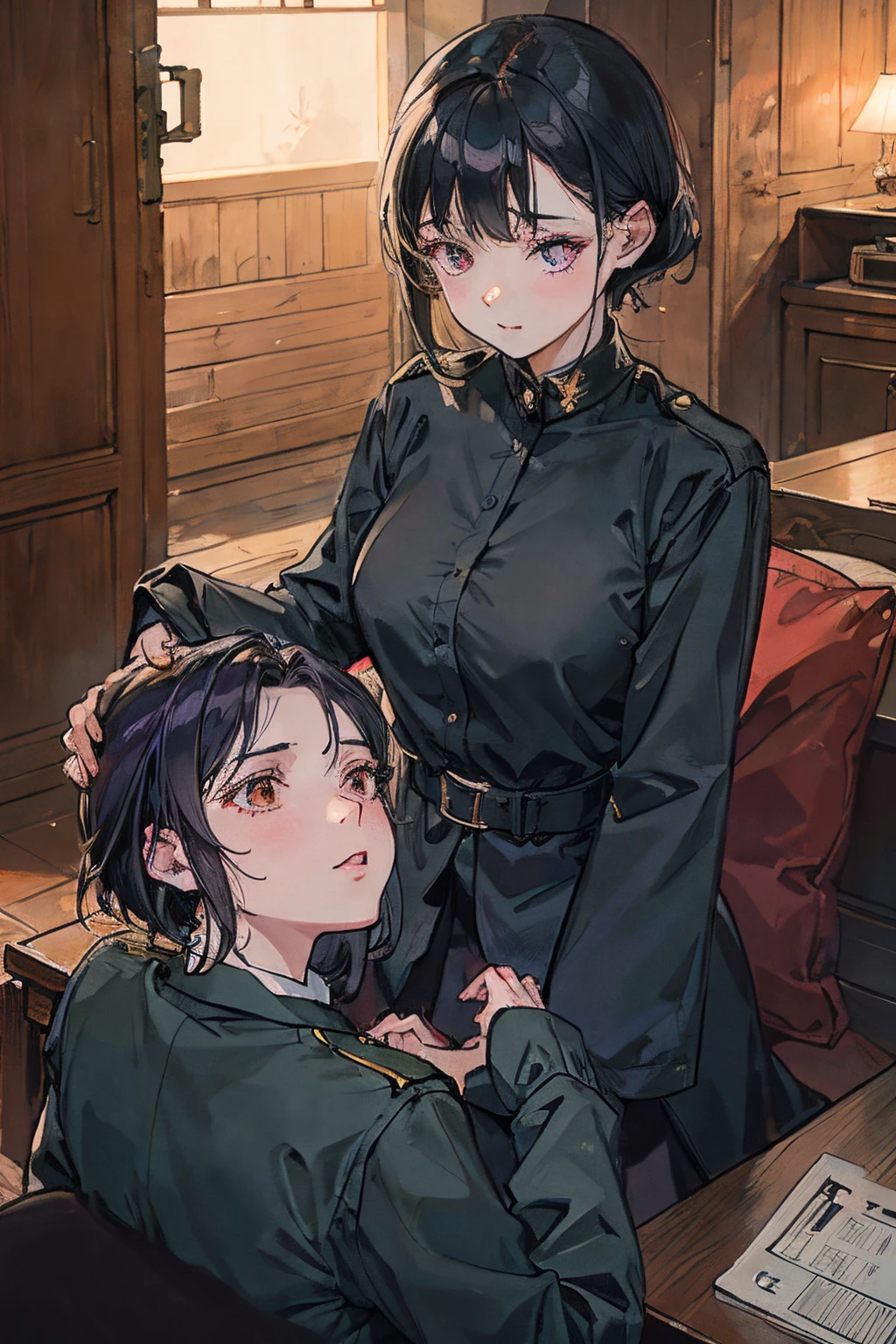 the witch,Prison Guard,lesbian,intimacy