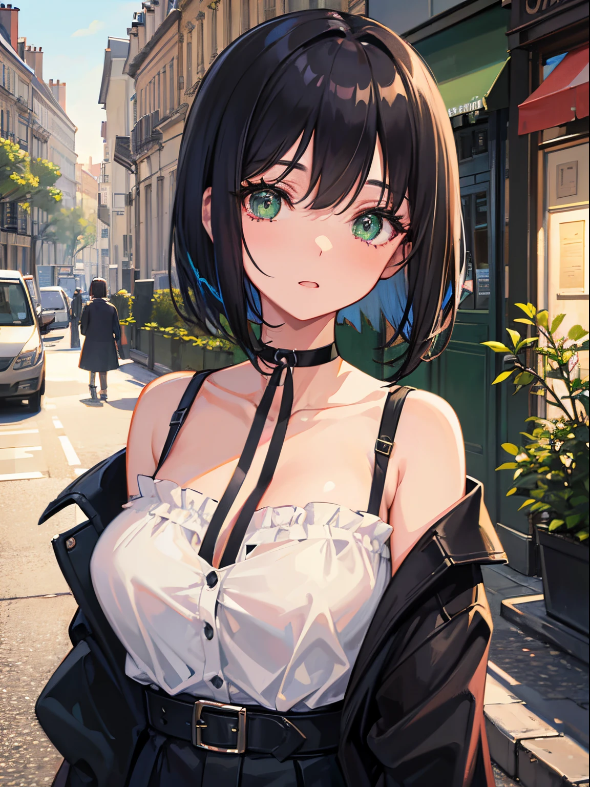 1girl, smile, (((small-sized breast))), (((bokeh))),depth of field, cute face, look at the viewer, masterpiece, Modelshooting-Stil, Decollete, Full body portrait, sexy Pose, ((8K, RAW-Foto, highest quality, masterpiece), Highly detailed RAW color photo, professional photo, (realisti, Photo-realism:1. 37), (highest quality), (Best Shadow), (beste Illustration), Ultra high resolution, highly detailed CG unified 8K wallpapers, physics-based rendering, cinematic lighting),
