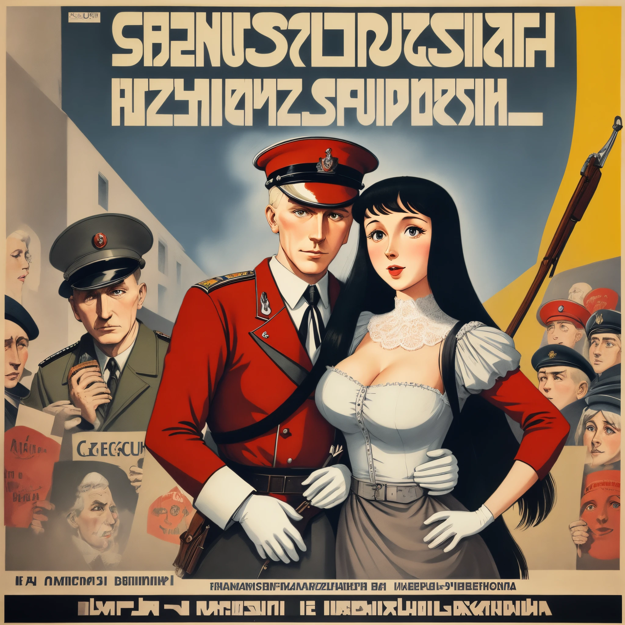 Czechoslovakia propaganda poster