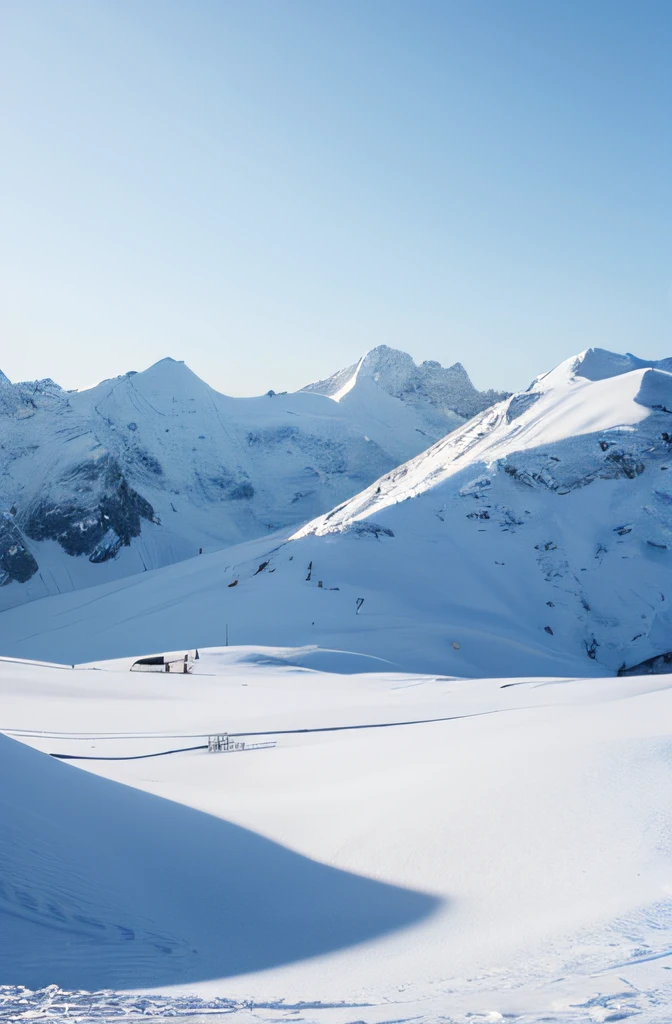 Winters，White snow，4K Ultra HD, 超高分辨率