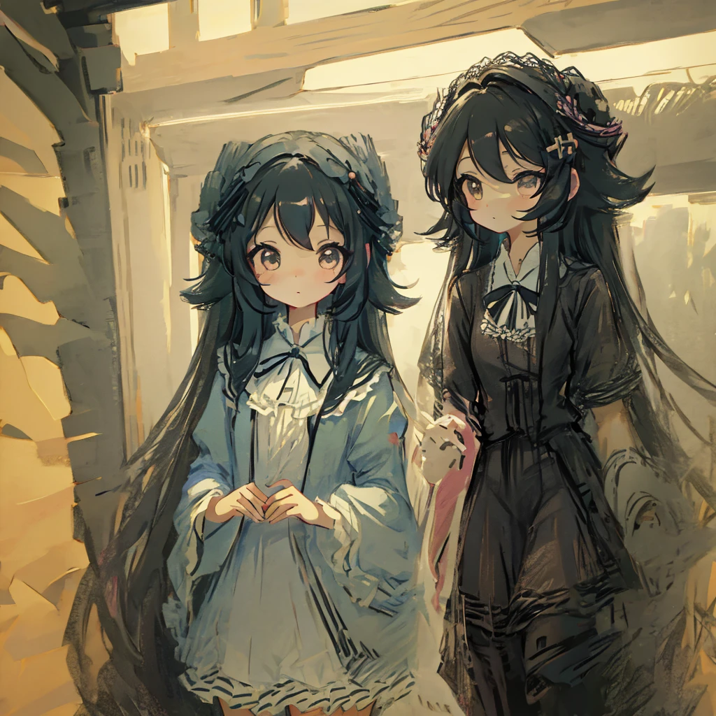 Kawaii girl,black skin,cute hair,kawaii,adorable,kawaii clothes,lolita clothes