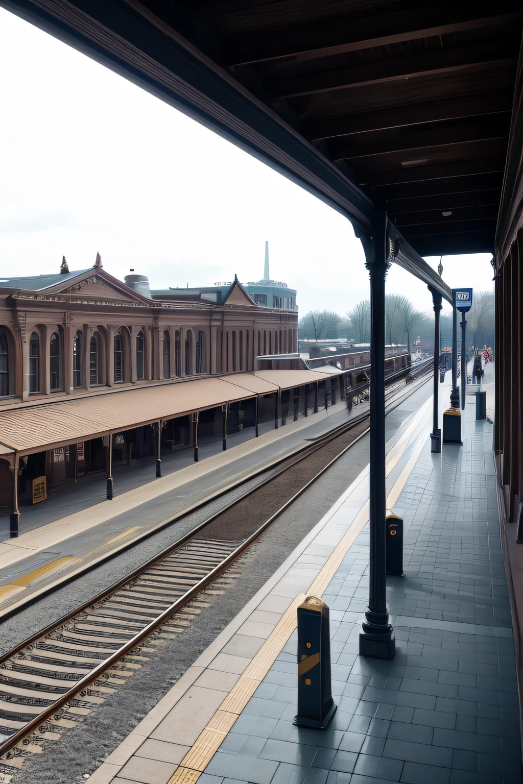 a train station in 1880 in washington dc