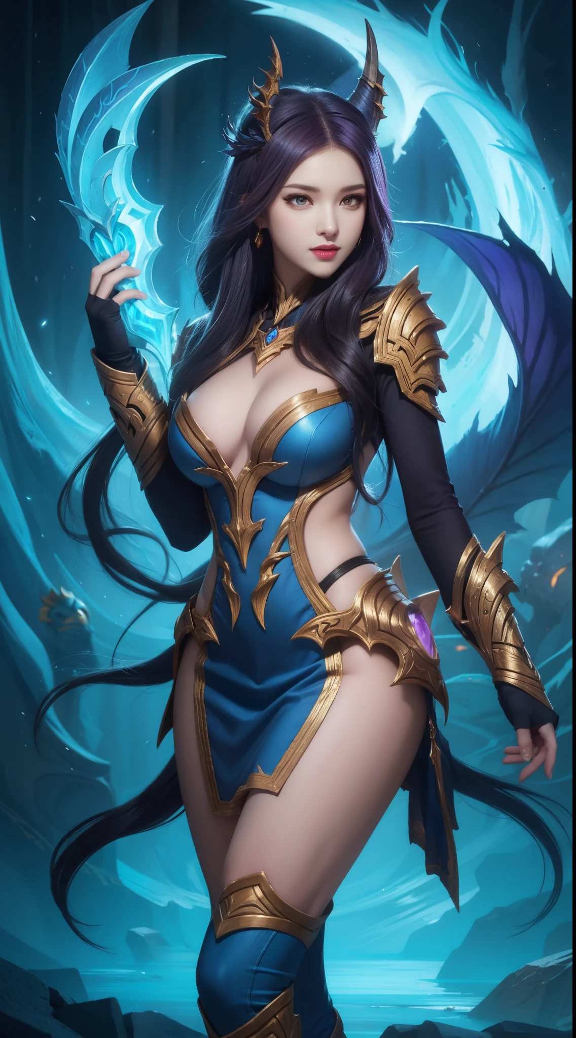 Shyvana's character in the game League of Legends