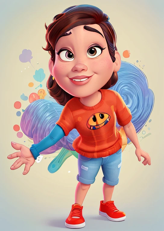 (Pixar 1.23 estilo), 2d, Artgerm 4K, Artgerm extremamente detalhado, in digital illustration style