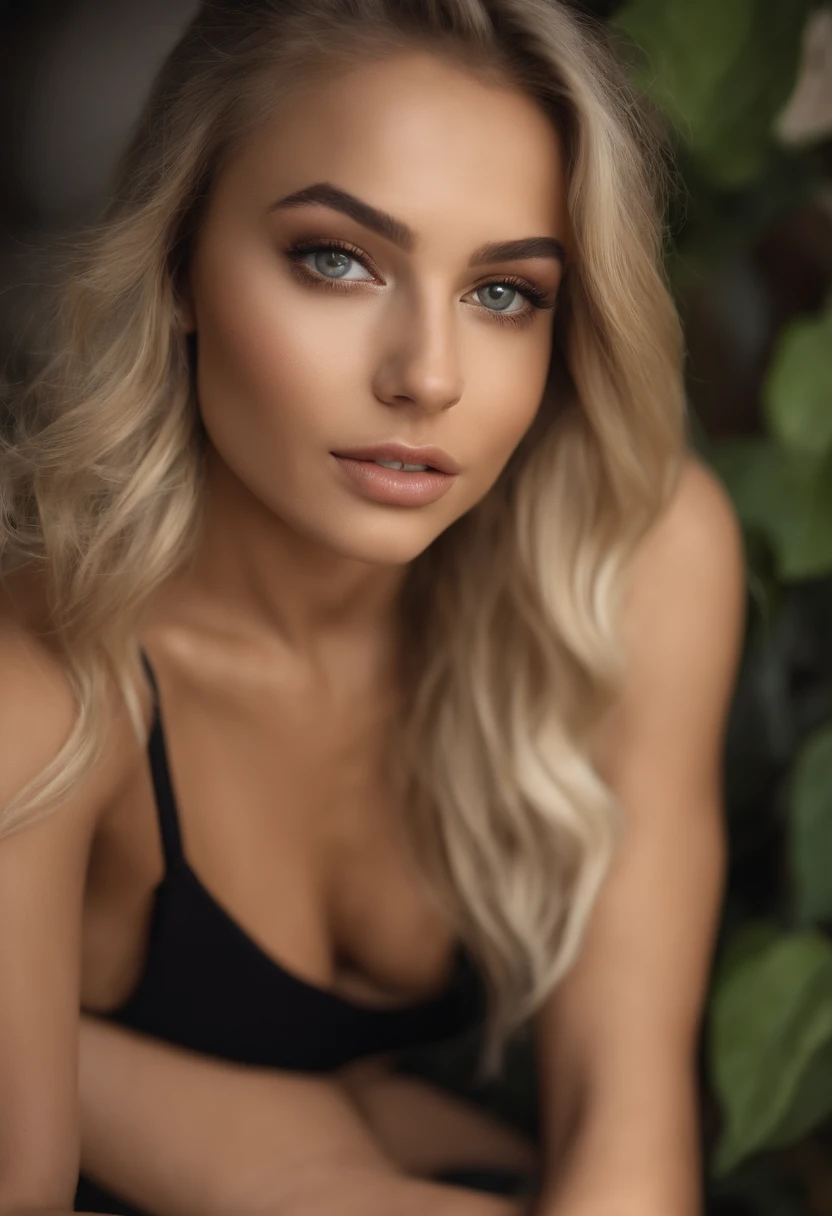 Oman avec débardeur et culotte assortis, fille sexy aux yeux bleus , fitness, Portrait Sophie Mudd, Portrait de Corinna Kopf, cheveux blonds et grands yeux, Selfie d’une jeune femme, ohne Maquillage, maquillage naturel, Regardez directement dans la caméra, Visage avec Artgram, dezentes Maquillage, Superbe photo du corps entier, dans la chambre, gros seins, Blonde, Latin