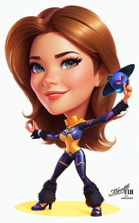 (Pixar 1.23 estilo), 2d, Artgerm 4K, Artgerm extremamente detalhado, in digital illustration style