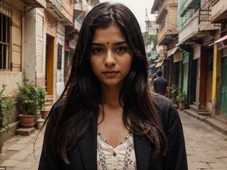 make of her a bit more photos, india locations, different clothes long hair black eyes