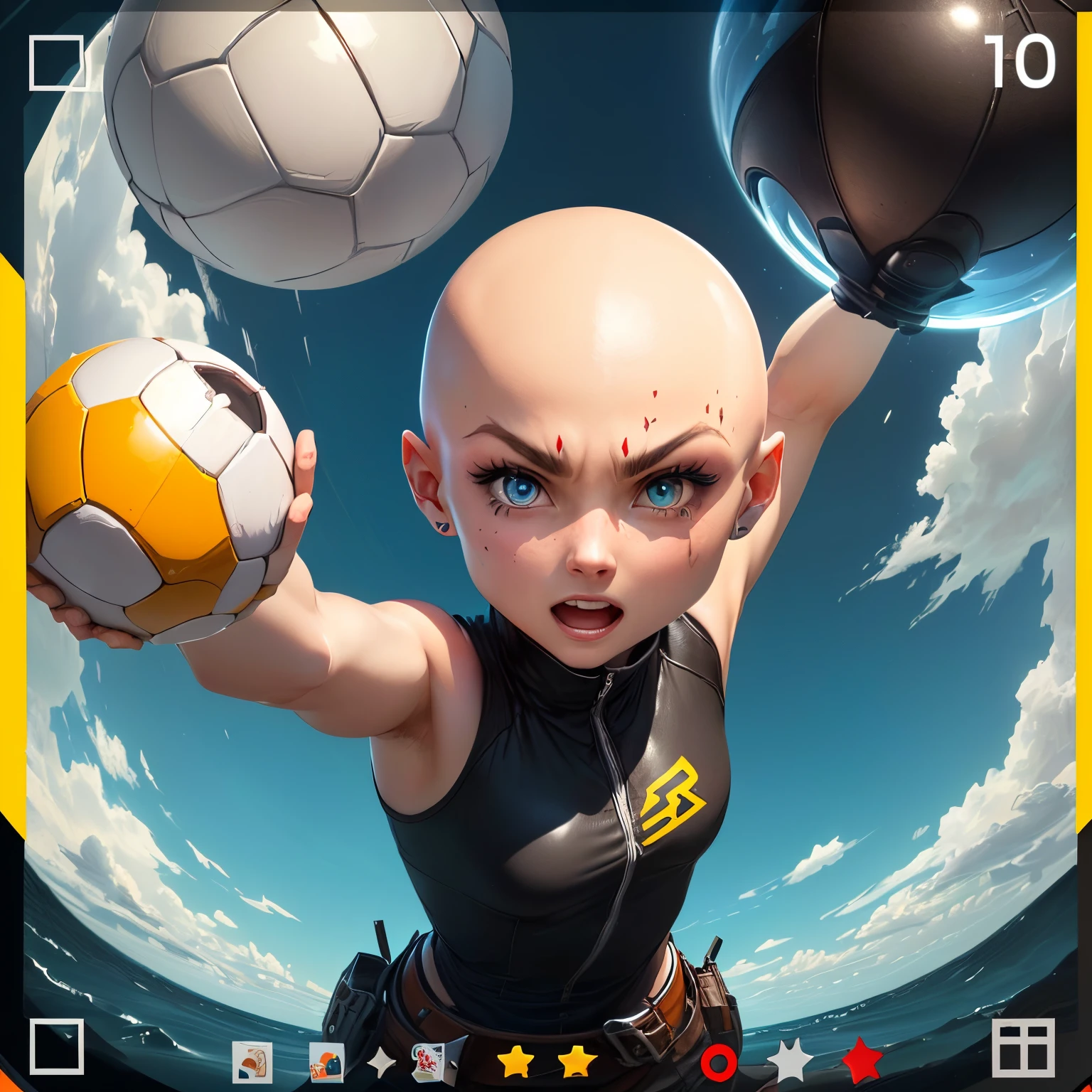 bladeball roblox game but bald