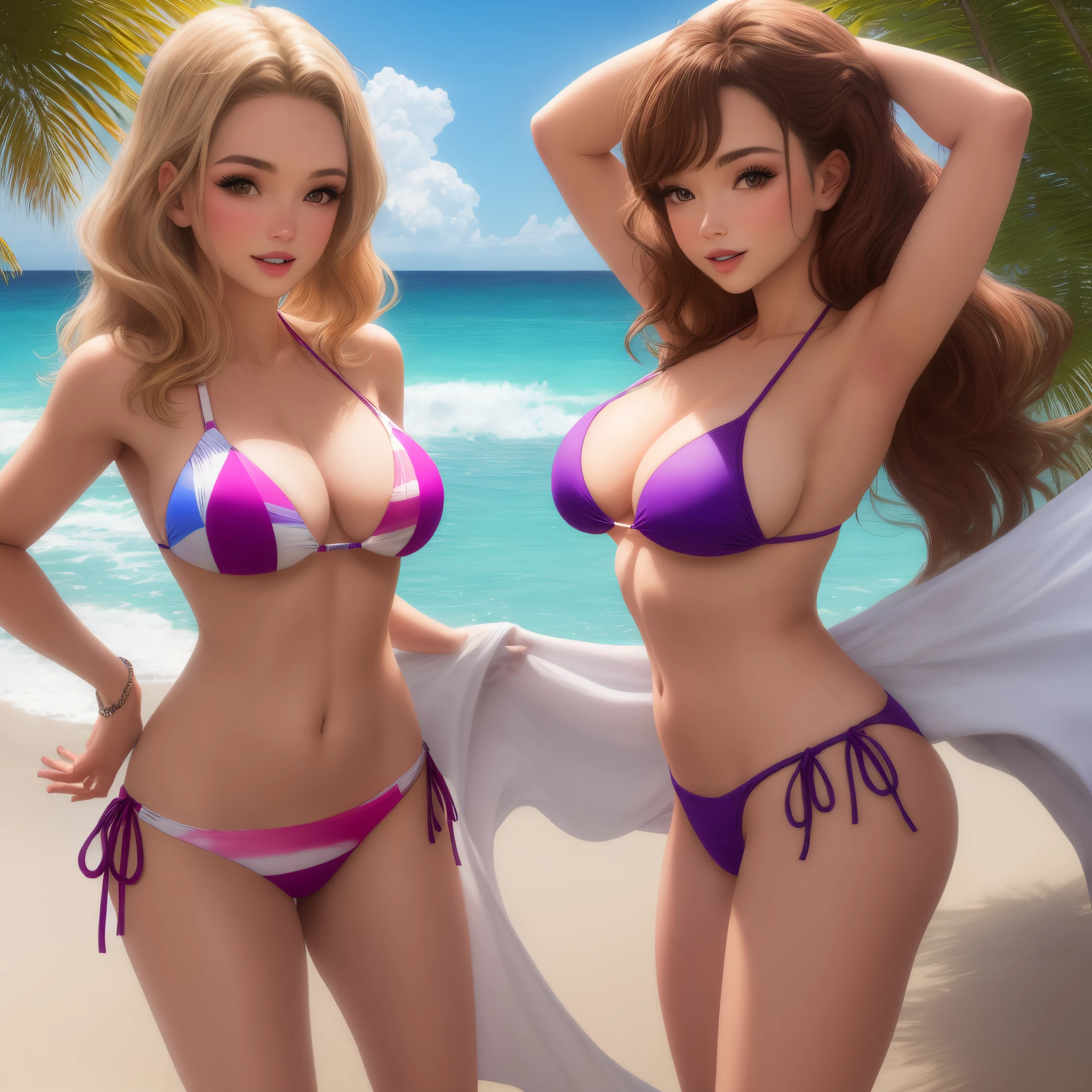 sarah viloid bikini