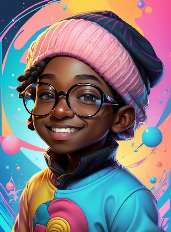 ) ((((beautiful black boy with glasses and a beanie smiling) ((Mikey)) - Criador: Walt Disney2023) ), ,, ( Walt Disney acolchoamento ,multidimensional geometric wall PORTRAIT, arte, Chibi,
Yang08k, lindo, Colouring,Rose
Primary works, qualidade superior, melhor qualidade, Arte Oficial, Beautiful and Aesthetic,)) ), ,, Walt Disney acolchoamento ,multidimensional geometric wall PORTRAIT, arte, Chibi,
Yang08k, lindo, (Colouring, rosa), amarelo ,azul ,vermelho e branco)
Primary works, qualidade superior, melhor qualidade, Arte Oficial, Beautiful and Aesthetic,